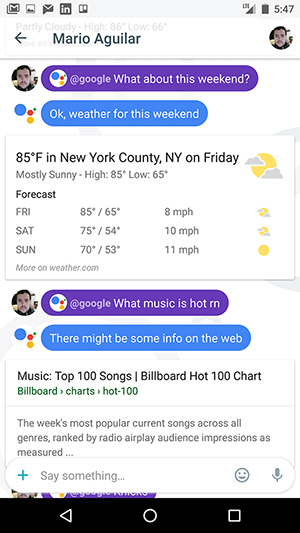 Illustration for article titled Google's New Messaging App Is So Useful I Don't Care That It's Creepy